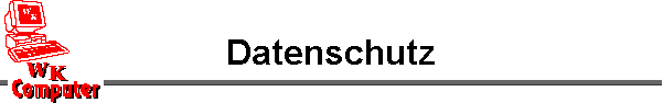 Datenschutz